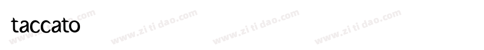 Staccato222 BT字体转换